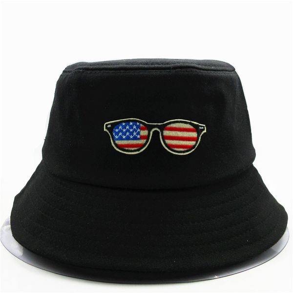 the new style glasses embroidery bucket hat fisherman hat outdoor travel sun cap hats for child men and women 60
the new style glasses embroidery bucket hat fisherman hat outdoor travel sun cap hats for child men and women 60