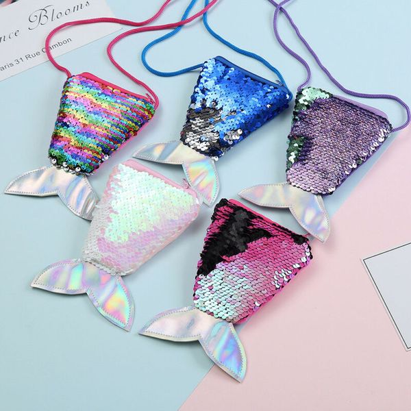 mini mermaid tail sequin coin purse for kid girl crossbody bag wallet pouch sling money change card holder wallet cute christmas, White
mini mermaid tail sequin coin purse for kid girl crossbody bag wallet pouch sling money change card holder wallet cute christmas, White