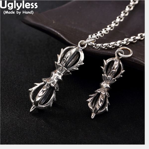 uglyless real 925 sterling silver thai cool men handmade vajra pendant without chain buddhism tibet ethnic jerwelry fine bijoux
uglyless real 925 sterling silver thai cool men handmade vajra pendant without chain buddhism tibet ethnic jerwelry fine bijoux