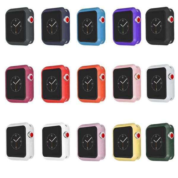 colourful watch case cover for apple watch series 1 2 3 4 5 soft tpu cases for apple iwatch 38 40 42 44 silicon screen protector
colourful watch case cover for apple watch series 1 2 3 4 5 soft tpu cases for apple iwatch 38 40 42 44 silicon screen protector