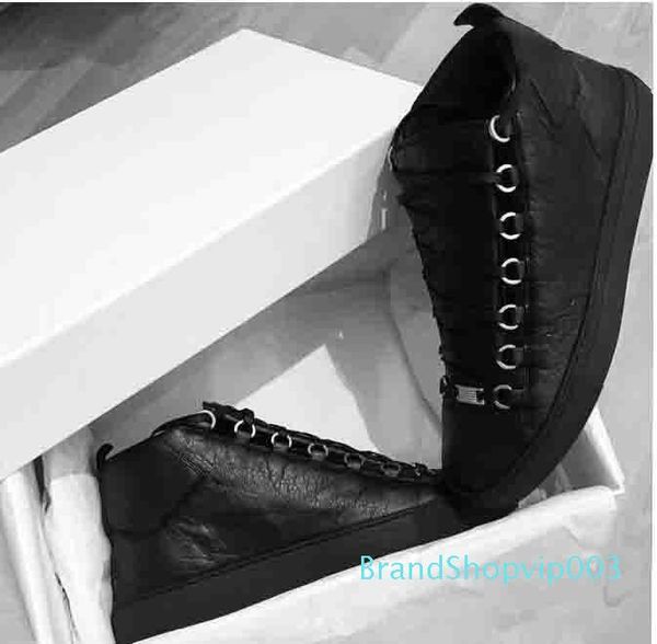 2019 новый дизайнерский бренд человек повседневная обувь черный белый красный плоский kanye west мода морщинистая кожа шнуровка высокий выре, Black
2019 новый дизайнерский бренд человек повседневная обувь черный белый красный плоский kanye west мода морщинистая кожа шнуровка высокий выре, Black