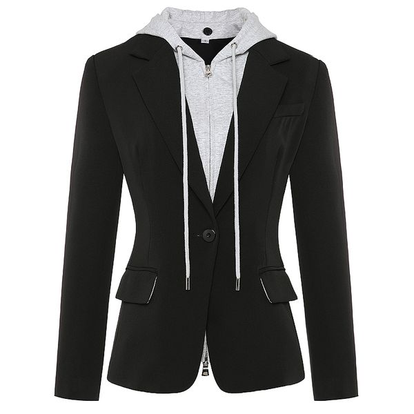 высокое качество новые моды 2020 дизайнер blazer женские zipper съемное с капюшоном одной кнопки повседневный blazer куртка outer wear, White;black
высокое качество новые моды 2020 дизайнер blazer женские zipper съемное с капюшоном одной кнопки повседневный blazer куртка outer wear, White;black