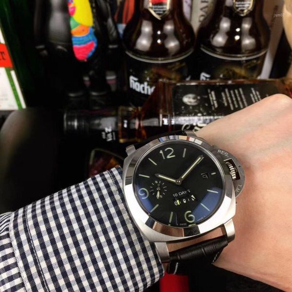 luxury men watches automatic movement leather strap men waterproof wristwatches 316l watchcase wristwatches designer men 47mm watches1, Slivery;brown
luxury men watches automatic movement leather strap men waterproof wristwatches 316l watchcase wristwatches designer men 47mm watches1, Slivery;brown