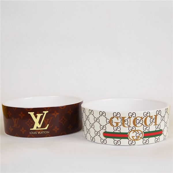 2 styles printed pets ceramic feeders ins fashion pattern pet dog bowls trendy non-slip teddy schnauzer containers
2 styles printed pets ceramic feeders ins fashion pattern pet dog bowls trendy non-slip teddy schnauzer containers