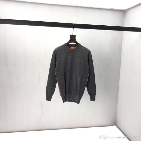 2020ss european french autumn and winter latest style fashion men's o-neck casual wild double-sided wool comfortable sweater, White;black
2020ss european french autumn and winter latest style fashion men's o-neck casual wild double-sided wool comfortable sweater, White;black