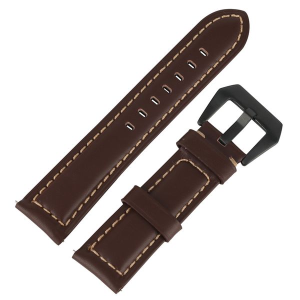 20/22/24/26mm black brown leather strap watch band silver/black buckle pin buckles straight end with spring bars replacement
20/22/24/26mm black brown leather strap watch band silver/black buckle pin buckles straight end with spring bars replacement