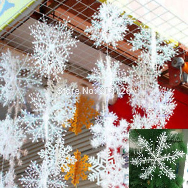 30pcs 11cm classic white snowflake ornaments christmas holiday party home decoration
30pcs 11cm classic white snowflake ornaments christmas holiday party home decoration