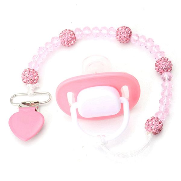 crystal baby pacifier clips soother holder anti folder pacifier clip chain dummy nipple holder baby pram hook hanging strap
crystal baby pacifier clips soother holder anti folder pacifier clip chain dummy nipple holder baby pram hook hanging strap