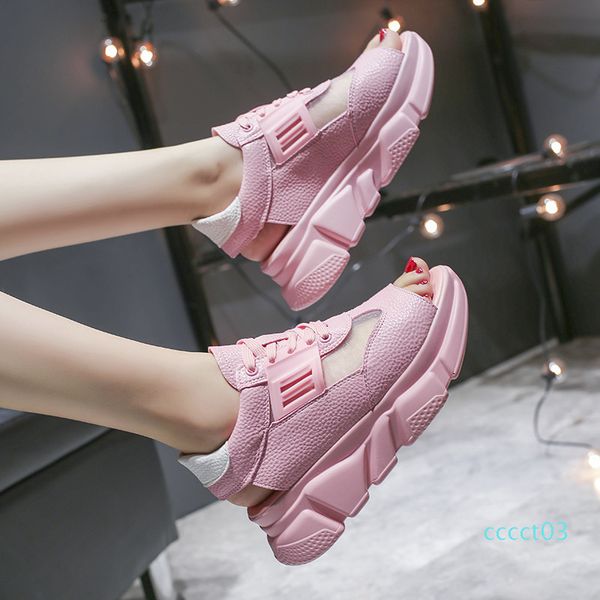 luxury shoes women designers breathable platform sandals 2020 summer woman sneakers sweet girls comfort flat sandalias mujer ct3, Black
luxury shoes women designers breathable platform sandals 2020 summer woman sneakers sweet girls comfort flat sandalias mujer ct3, Black
