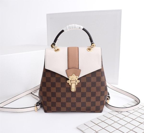 wholesale 2019 brand clapton women backpack damier plaid canvas and cowhide shoulder handbags genuine leather handbags n4226
wholesale 2019 brand clapton women backpack damier plaid canvas and cowhide shoulder handbags genuine leather handbags n4226