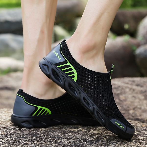 puamss aqua sneakers fashion light breathable summer sandals outdoor beach vacation zapatos de hombre men shoes t200523, Black
puamss aqua sneakers fashion light breathable summer sandals outdoor beach vacation zapatos de hombre men shoes t200523, Black