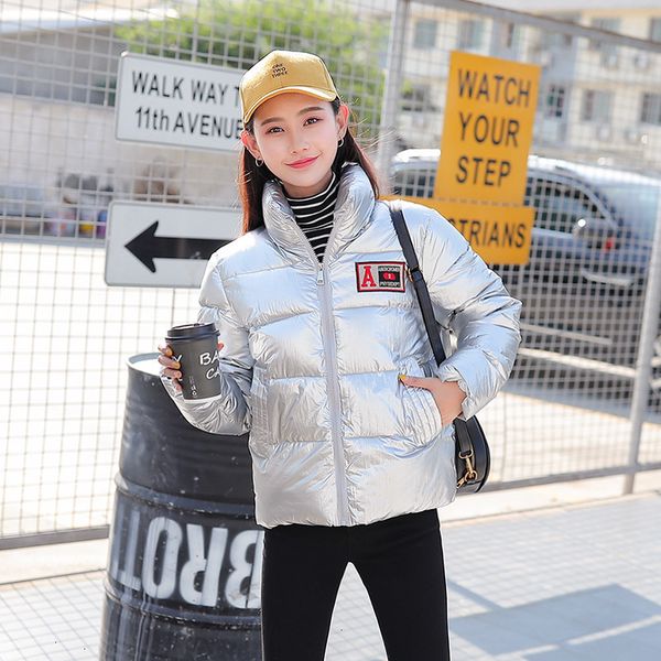forerun women winter puffer jas 2019 effen glossy bubble jas standard collar cato coated slender parka, Black
forerun women winter puffer jas 2019 effen glossy bubble jas standard collar cato coated slender parka, Black