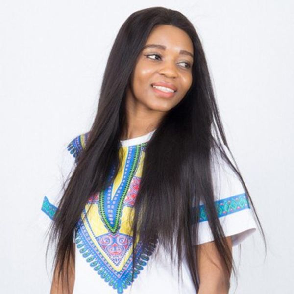 light straight pre plucked full lace human hair wigs 130% density brazilian lace wigs with baby hair, Black
light straight pre plucked full lace human hair wigs 130% density brazilian lace wigs with baby hair, Black