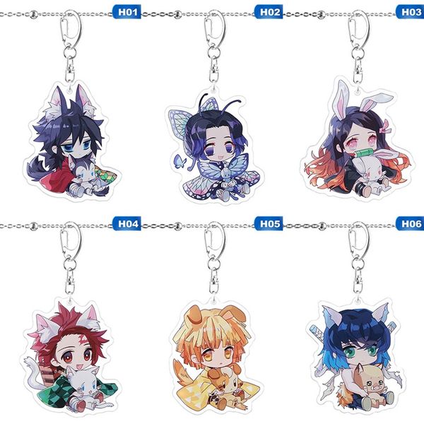 anime keychain demon slayer keychain cartoon figure kimetsu no yaiba kamado tanjirou double sided acrylic keyring, Silver
anime keychain demon slayer keychain cartoon figure kimetsu no yaiba kamado tanjirou double sided acrylic keyring, Silver