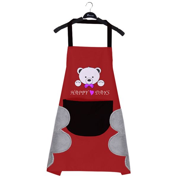 erasable hand waterproof little bear apron kitchen oil and dirt antifouling cute yellow,red, black, coffee (as pictures show
erasable hand waterproof little bear apron kitchen oil and dirt antifouling cute yellow,red, black, coffee (as pictures show