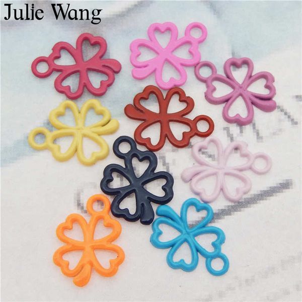 julie wang 30pcs enamel four-leaf clover charms mixed colors alloy flower necklace pendant earrings diy jewelry making accessory, Bronze;silver
julie wang 30pcs enamel four-leaf clover charms mixed colors alloy flower necklace pendant earrings diy jewelry making accessory, Bronze;silver