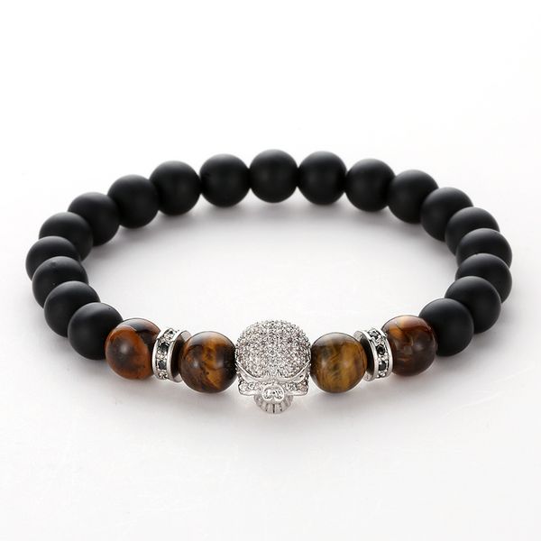 women men fashion charm black lava beads bracelet bangle personality micro inset black zircon skull accessories jewelry
women men fashion charm black lava beads bracelet bangle personality micro inset black zircon skull accessories jewelry