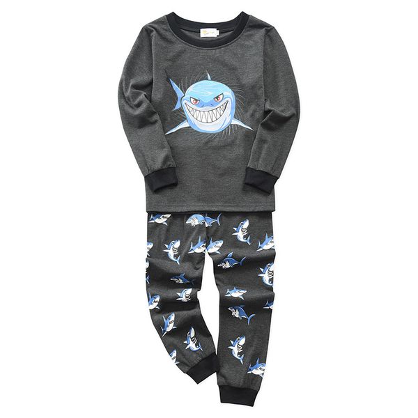 casual children pajamas bottoms 2020 new baby long sleeve pajamas set shark print boy cotton pj pajamas 2 pieces gray round neck, Blue;red
casual children pajamas bottoms 2020 new baby long sleeve pajamas set shark print boy cotton pj pajamas 2 pieces gray round neck, Blue;red