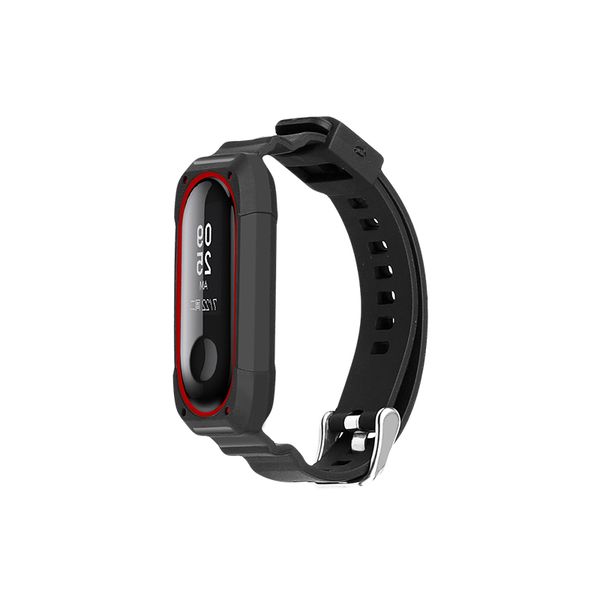 bracelet for band 3 armored soft silicone strap mi band 3 nfc accessories miband waterproof movement color wrist bands, Black;brown
bracelet for band 3 armored soft silicone strap mi band 3 nfc accessories miband waterproof movement color wrist bands, Black;brown