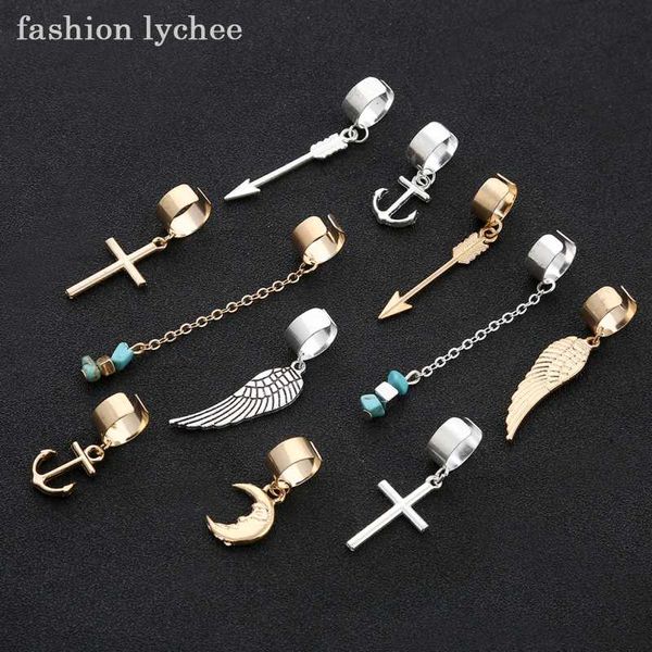 fashion lychee 5pcs metal adjustable open style dreadlock clips cuff anchor cross arrow wings hair decoration accessaries, Golden;white
fashion lychee 5pcs metal adjustable open style dreadlock clips cuff anchor cross arrow wings hair decoration accessaries, Golden;white