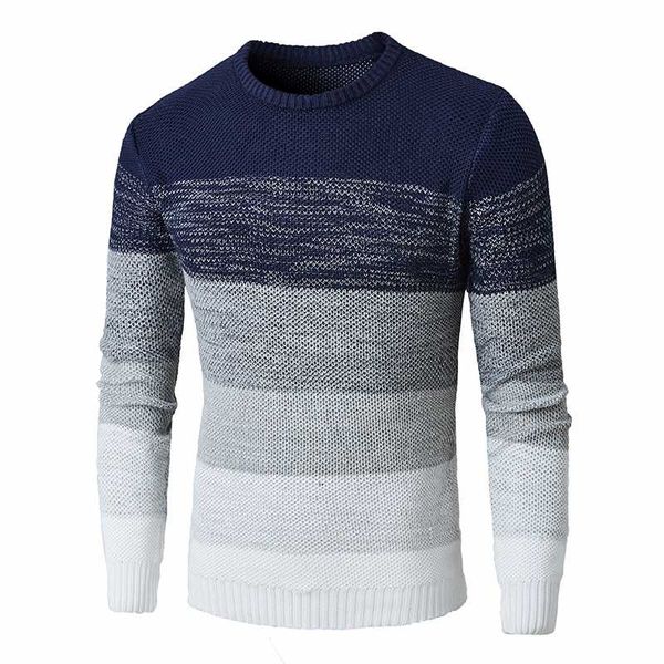 men's sweaters men spring o-neck causal hombre striped sweater pullovers brand warm knitwear casual jumper for teens, White;black
men's sweaters men spring o-neck causal hombre striped sweater pullovers brand warm knitwear casual jumper for teens, White;black