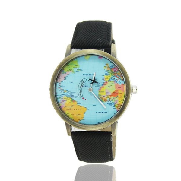 world maps airplane pattern canvas straps watchband fashionable design quartz movement wrist watches for drop shipping, Slivery;brown
world maps airplane pattern canvas straps watchband fashionable design quartz movement wrist watches for drop shipping, Slivery;brown