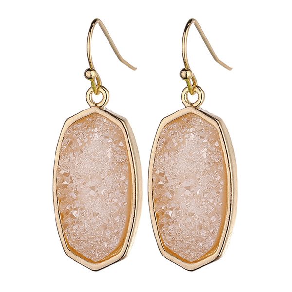 fashion unique sparkly colorful quartz resin druzy stone drop earrings for women dangle earings korean jewelry earrings kolczyki, Silver
fashion unique sparkly colorful quartz resin druzy stone drop earrings for women dangle earings korean jewelry earrings kolczyki, Silver