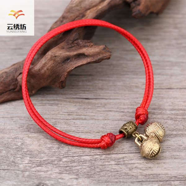 new size adjustable tiger large copper bells red rope bracelet anklet infant baby child learner ring, Red;blue
new size adjustable tiger large copper bells red rope bracelet anklet infant baby child learner ring, Red;blue