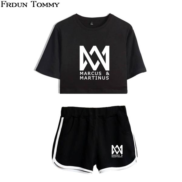 2019 marcus and martinus two piece sets soft t-shirt and elastic shorts kpop 2018 new style fashion girl sets coat, White
2019 marcus and martinus two piece sets soft t-shirt and elastic shorts kpop 2018 new style fashion girl sets coat, White