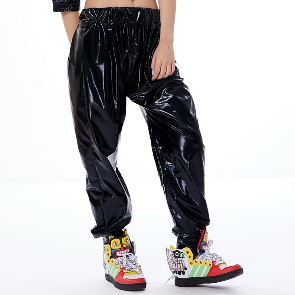 fashion kids hip hop harem pants dance stage performance sweatpants loose fluorescent black paillette baggy jazz trousers, Black;white
fashion kids hip hop harem pants dance stage performance sweatpants loose fluorescent black paillette baggy jazz trousers, Black;white