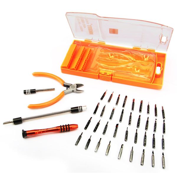 40 in 1 combination precision screwdriver set for lapcamera/household maintenance repair hand toolkit anti-slip handle
40 in 1 combination precision screwdriver set for lapcamera/household maintenance repair hand toolkit anti-slip handle