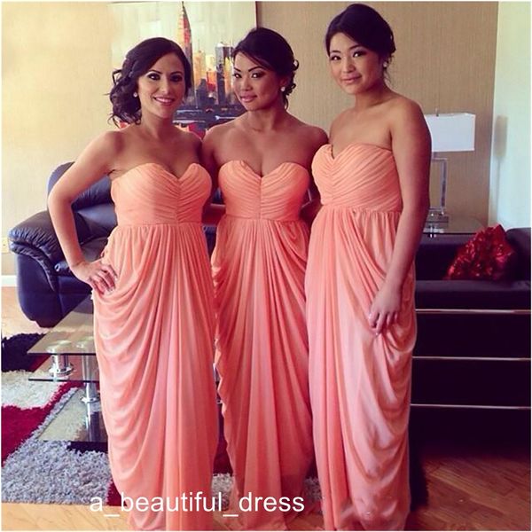bridesmaid dress simple bridesmaid dresses sweetheart floor length chiffon ruffles exquisite bridesmaids formal party gowns long cheap, White;pink
bridesmaid dress simple bridesmaid dresses sweetheart floor length chiffon ruffles exquisite bridesmaids formal party gowns long cheap, White;pink