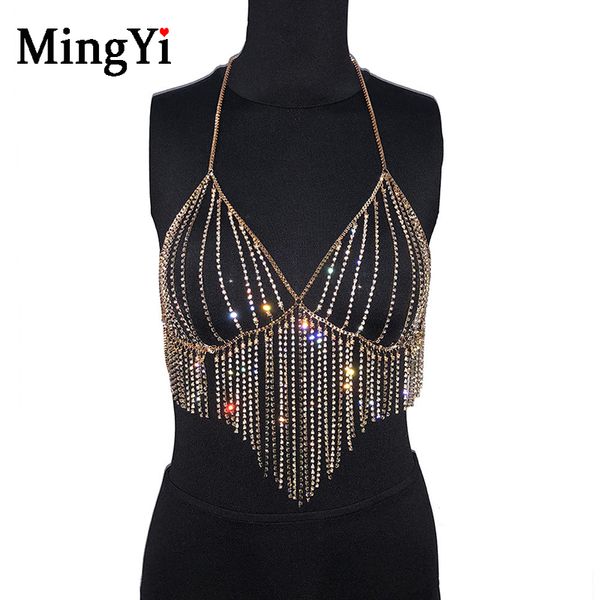 bling bling shiny rhinestone halter camis hollow out gold metal chain tassel diamond party crop festival club wear, White
bling bling shiny rhinestone halter camis hollow out gold metal chain tassel diamond party crop festival club wear, White