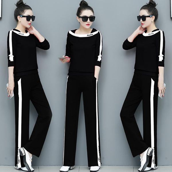 winter autumn black two piece set ethika twin style tracksuits for women outfits plus size sportsuits pant suit 2019 clothes, White
winter autumn black two piece set ethika twin style tracksuits for women outfits plus size sportsuits pant suit 2019 clothes, White