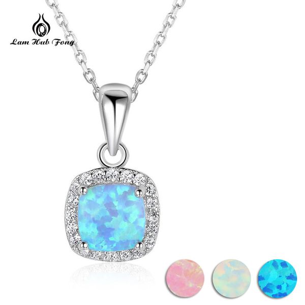 real pure 925 sterling silver classic square blue opal necklace zirconia pendants necklaces gift for women (lam hub fong
real pure 925 sterling silver classic square blue opal necklace zirconia pendants necklaces gift for women (lam hub fong