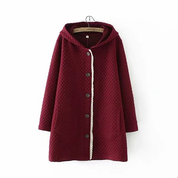 thin section quilted cotton coat spring autumn winter large size cotton coat long hooded lace stitching fat mm jacket 713, Tan;black
thin section quilted cotton coat spring autumn winter large size cotton coat long hooded lace stitching fat mm jacket 713, Tan;black