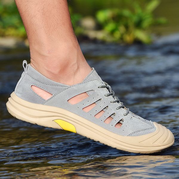 summer sandals men 2020 fashion cow suede leather breathable soft casual beach mens shoes quality sneakers man sandals, Black
summer sandals men 2020 fashion cow suede leather breathable soft casual beach mens shoes quality sneakers man sandals, Black