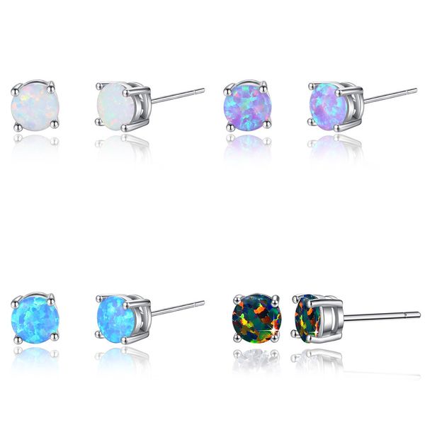 round zircon claw ear nail earring designer gold big women hip hop stud earrings crystal, Silver
round zircon claw ear nail earring designer gold big women hip hop stud earrings crystal, Silver