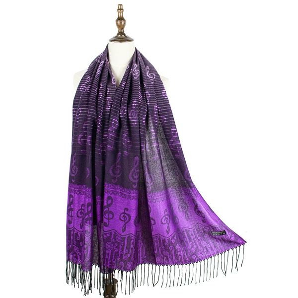 scarf mujer music note g-clefs classic jacquard scarf shawl wrap winter woven shawls bandana capes, Blue;gray
scarf mujer music note g-clefs classic jacquard scarf shawl wrap winter woven shawls bandana capes, Blue;gray