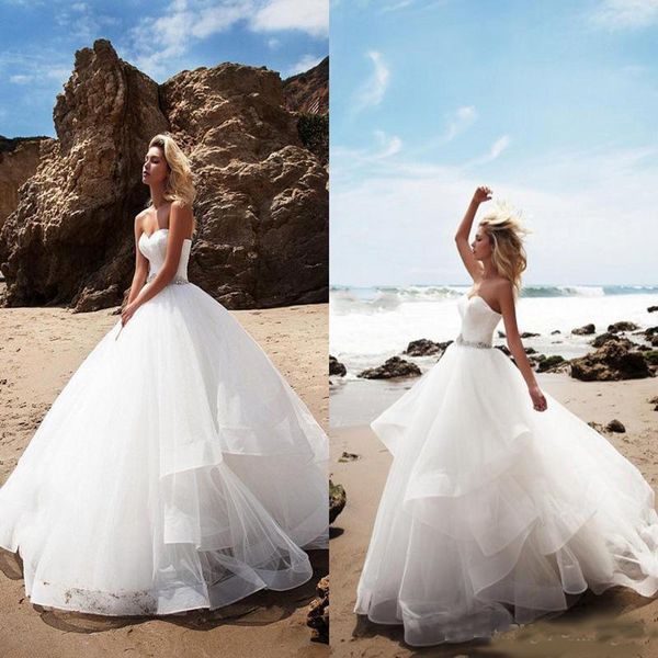 Vintage Bohemian Lace Applique 2019 Wedding Dresses Sweetheart Backless Bridal Gowns Sweep Train Boho Wedding Gowns Custom Size
Vintage Bohemian Lace Applique 2019 Wedding Dresses Sweetheart Backless Bridal Gowns Sweep Train Boho Wedding Gowns Custom Size