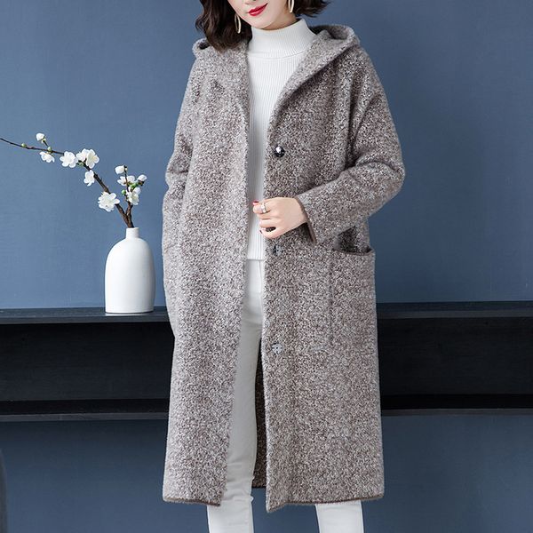 brand coat fall winter women hooded coat new fashion hit color commuter big pockets thicken warm loose long female, Black
brand coat fall winter women hooded coat new fashion hit color commuter big pockets thicken warm loose long female, Black