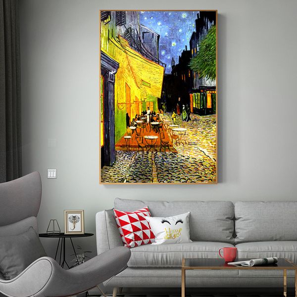canvas van gogh kerbside cafe painting night scenery print home decor wall art modular picture watercolor poster for living room
canvas van gogh kerbside cafe painting night scenery print home decor wall art modular picture watercolor poster for living room