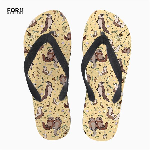 forudesigns flip flops women casual cute otters in yellow fashion design summer ladies flats rubber slippers house beach sandals, Black
forudesigns flip flops women casual cute otters in yellow fashion design summer ladies flats rubber slippers house beach sandals, Black
