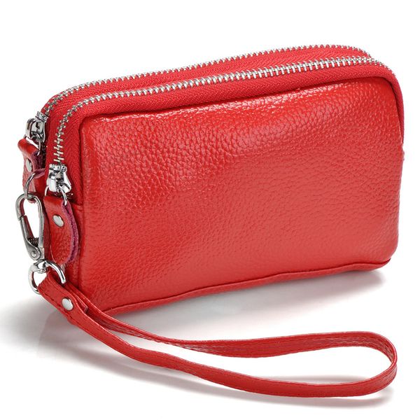 new style korean style luxury genuine leather double zip coin purse coin women bag multi-function clutch bag leather hand bags
new style korean style luxury genuine leather double zip coin purse coin women bag multi-function clutch bag leather hand bags