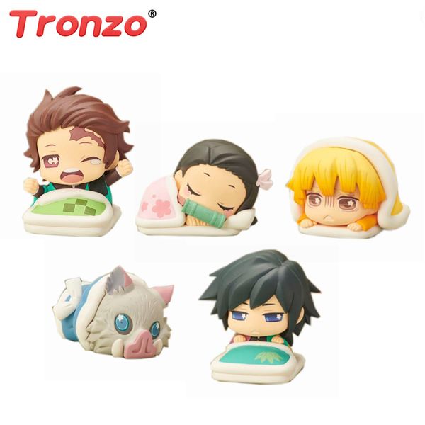 tronzo 5pcs/set demon slayer kimetsu no yaiba kamado tanjirou nezuko zenitsu giyuu inosuke cute sleeping action figure model toy t200603
tronzo 5pcs/set demon slayer kimetsu no yaiba kamado tanjirou nezuko zenitsu giyuu inosuke cute sleeping action figure model toy t200603