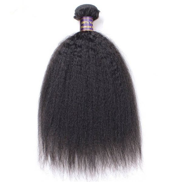 elibess brand great quality straight brazilian human virgin hair kinky straight virgin hair bundle 3pcs, 100g one piece, Black
elibess brand great quality straight brazilian human virgin hair kinky straight virgin hair bundle 3pcs, 100g one piece, Black