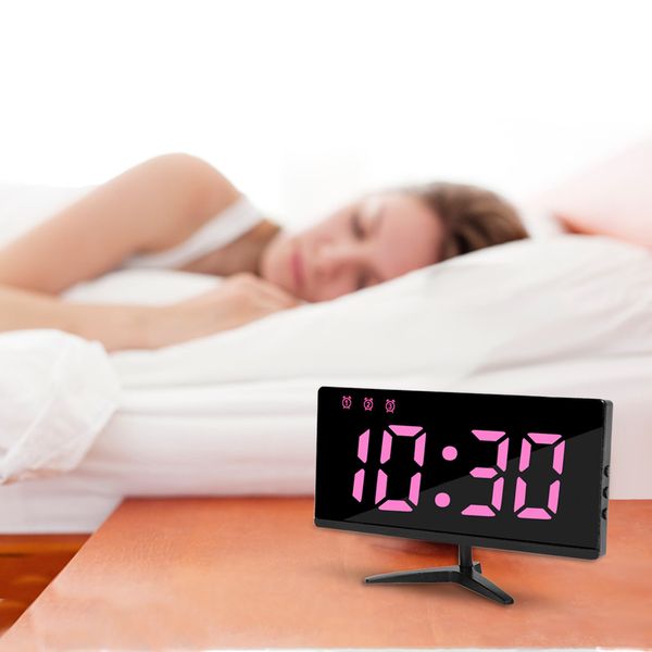 new digital alarm clock led mirror electronic watch table multifunction snooze night display deskalarm clocks despertador
new digital alarm clock led mirror electronic watch table multifunction snooze night display deskalarm clocks despertador