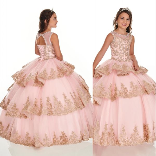 pink red flower girl dresses for weddings jewel neck lace appliques crystal beaded tiered little kids baby gowns first communion dresses, White;blue
pink red flower girl dresses for weddings jewel neck lace appliques crystal beaded tiered little kids baby gowns first communion dresses, White;blue