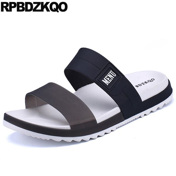 rubber beach slippers slides soft fashion flat mens sandals 2019 summer outdoor size 45 shoes large runway casual sport blue, Black
rubber beach slippers slides soft fashion flat mens sandals 2019 summer outdoor size 45 shoes large runway casual sport blue, Black