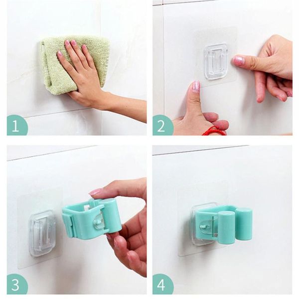 seamless wall mounted mop holder umbrella hanger wall adhesive broom brush bar handle stuck rack support space saving hooks #38
seamless wall mounted mop holder umbrella hanger wall adhesive broom brush bar handle stuck rack support space saving hooks #38